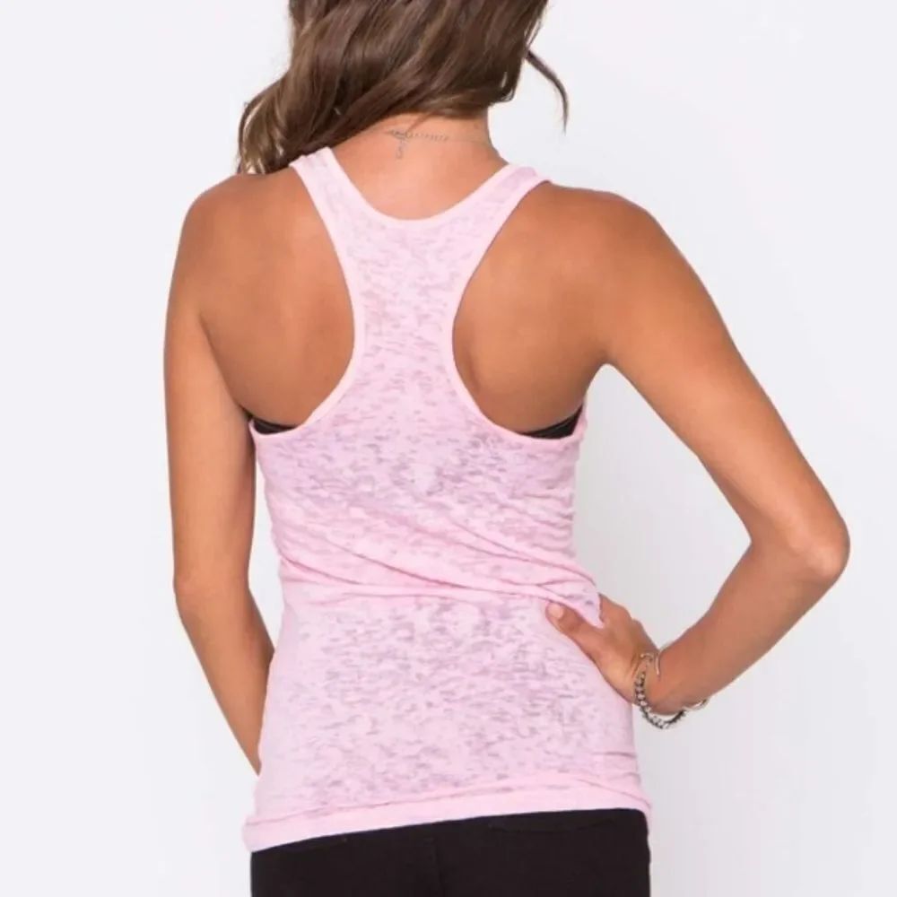 BRAND NEW CONNECTION 18 PINK/BLACK TANK TOP